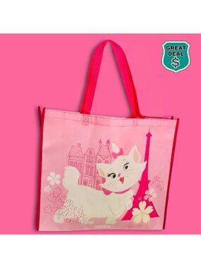 Disney Aristocats Marie XL Reusable Tote Shopping Gift Bag. NEW with Tags!